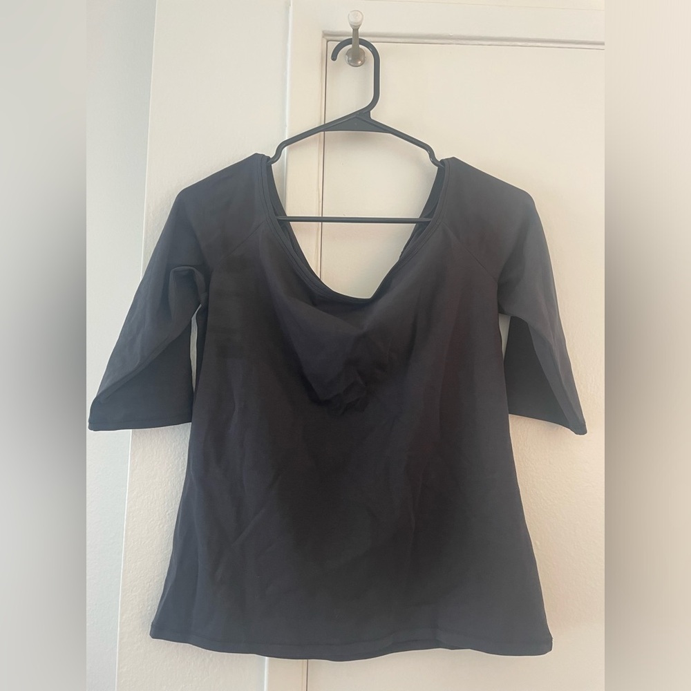Everlane Form Off-Shoulder Top